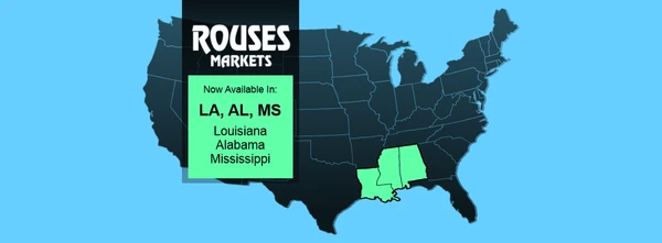Rouses Markets availability map